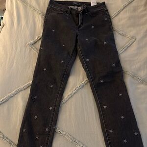 Abercrombie Kids Starry Black Skinny Jeans